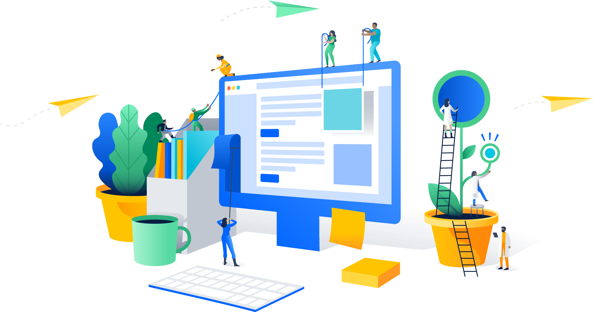 Illustration - Design System (1920x1080)