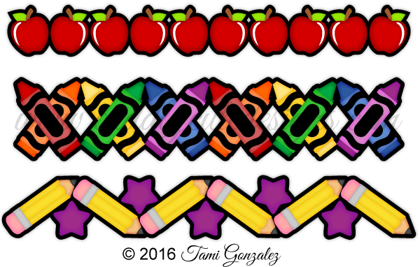 School Borders - School Borders (600x600)