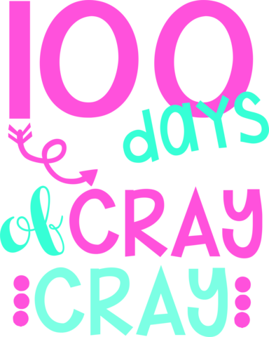 100 Days Of Cray Cray - Circle (384x480)