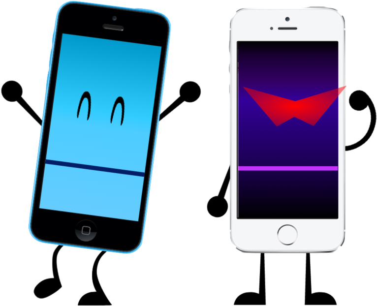 Lysozyme 47 59 Mephone 5c And Mephone 5s By Kitkatyj - Inanimate Insanity Mephone 5s (900x675)