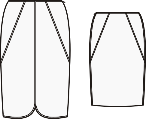 Acute Angle, A Cute Angle, Slenderizer Skirt, Sun Rays - Daylighting (486x398)