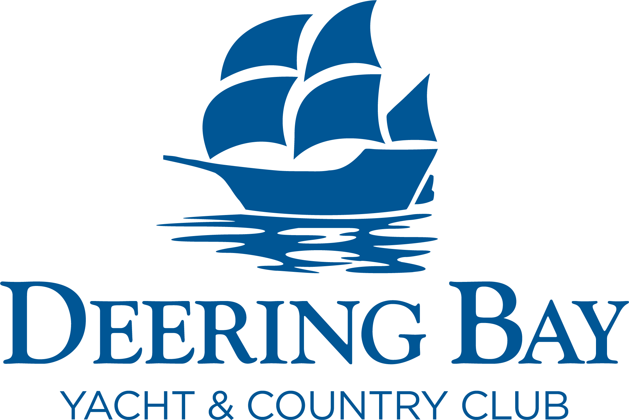 Deering Bay Yacht & Country Club Logo - Deering Bay Yacht And Country Club Logo (2001x1338)