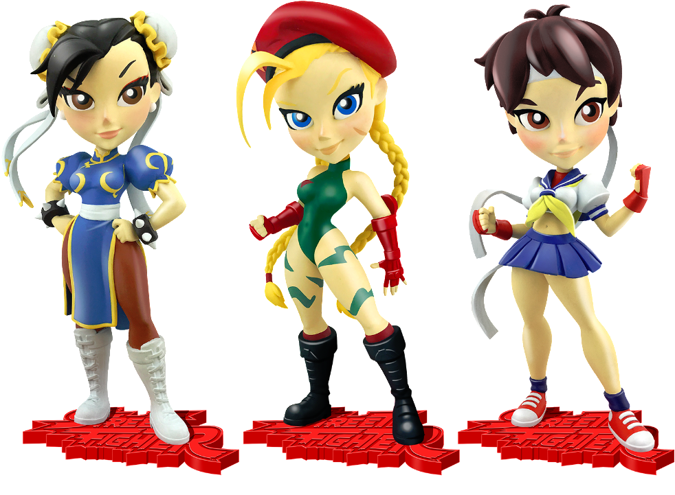 Street Fighter Collectibles Announced By Cryptozoic - Street Fighter Knockouts Figures (1024x802)