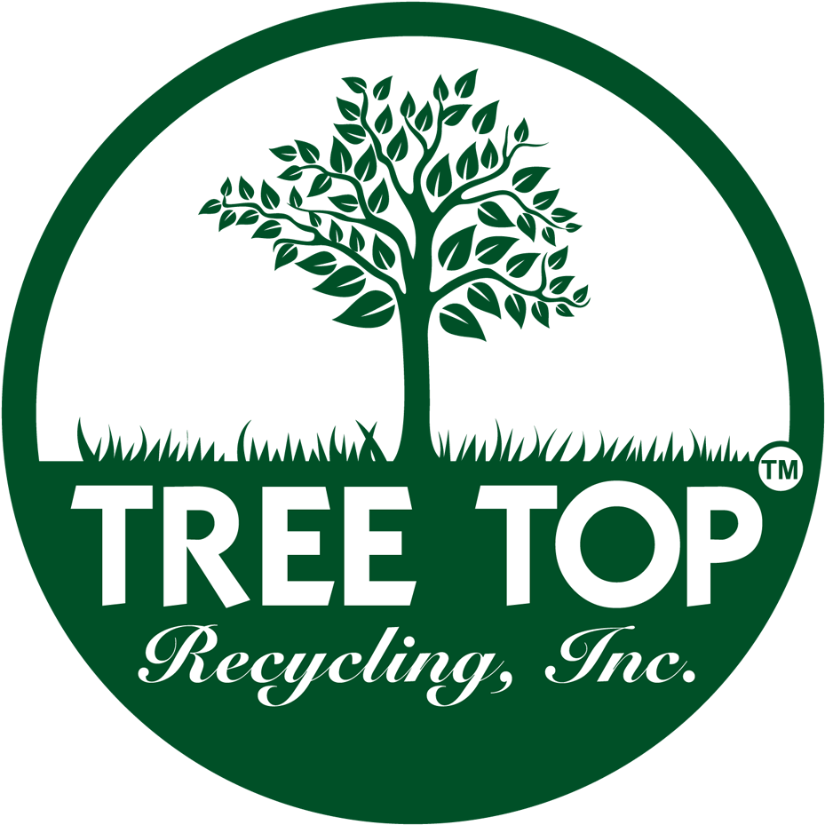 Tree Top Recycling - Top Of Tree Logo (1000x1000)