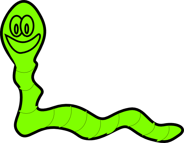 Worms Coloring Page (600x467)