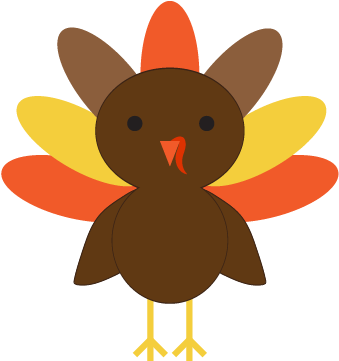 Gobble, Gobble - Cartoon (400x400)