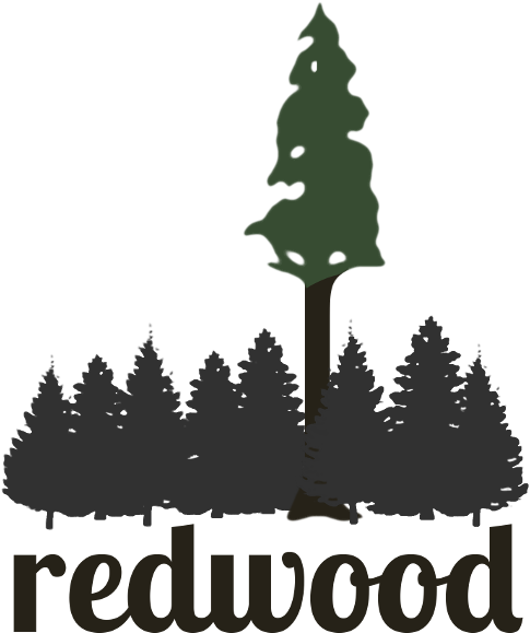 Redwood Tree Clip Art (600x600)