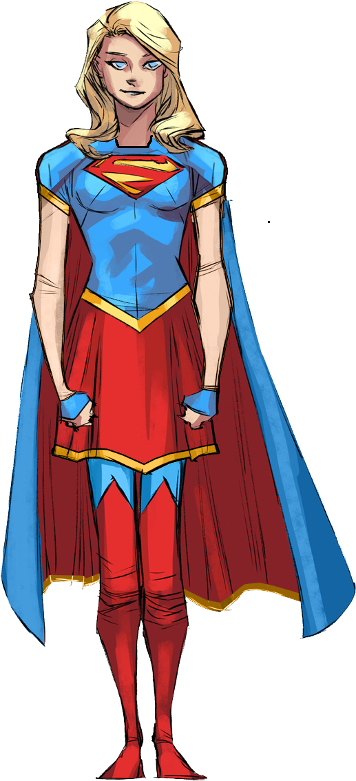 Supergirl Rebirth Redesign By Trickarrowdesigns - Supergirl Rebirth (624x1224)