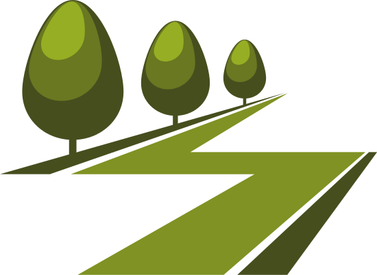 Green Alley - Vector Graphics (550x402)