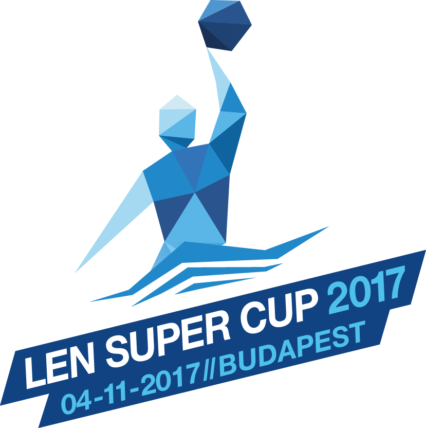 Len Super Cup - Logos Len Water Polo (829x832)