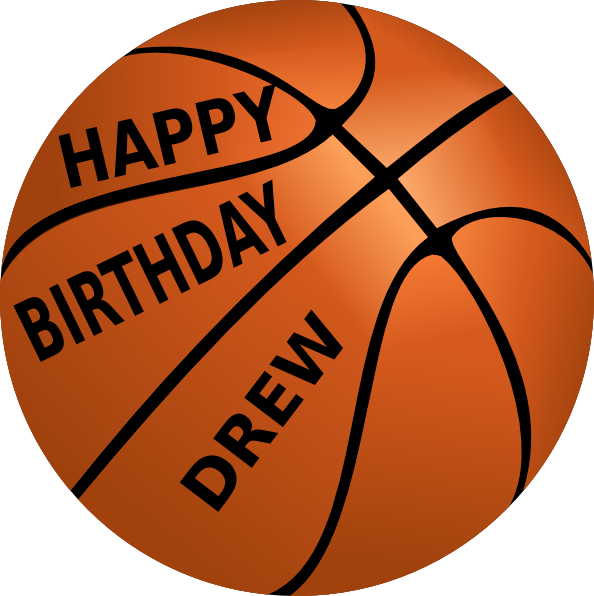 Basketball Clipart Free Printable (594x596)