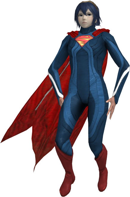Lucina As Supergirl By Pm58790 - Art (699x700)