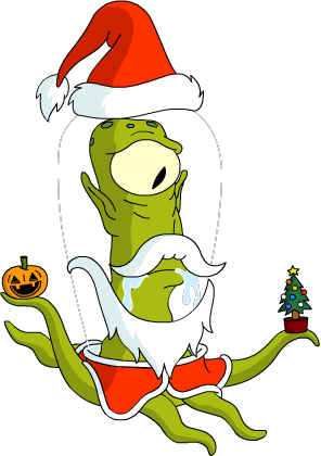 More Info Below The Fold - Kang And Kodos Christmas (296x420)