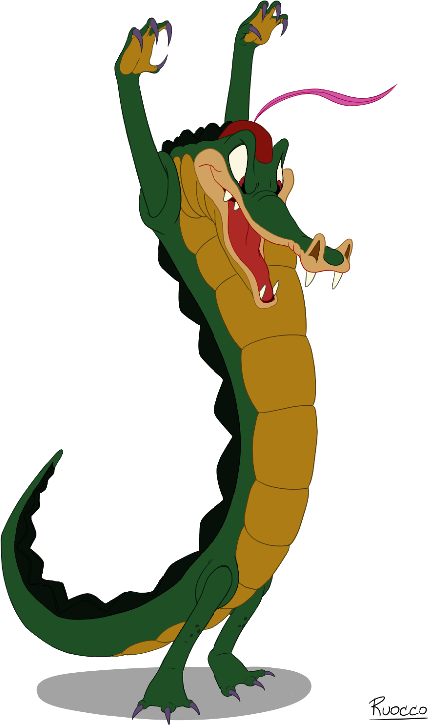 Ben Ali Gator Is A Character From The 1940 Feature - Crocodile And Hippo Dancing (928x1600)