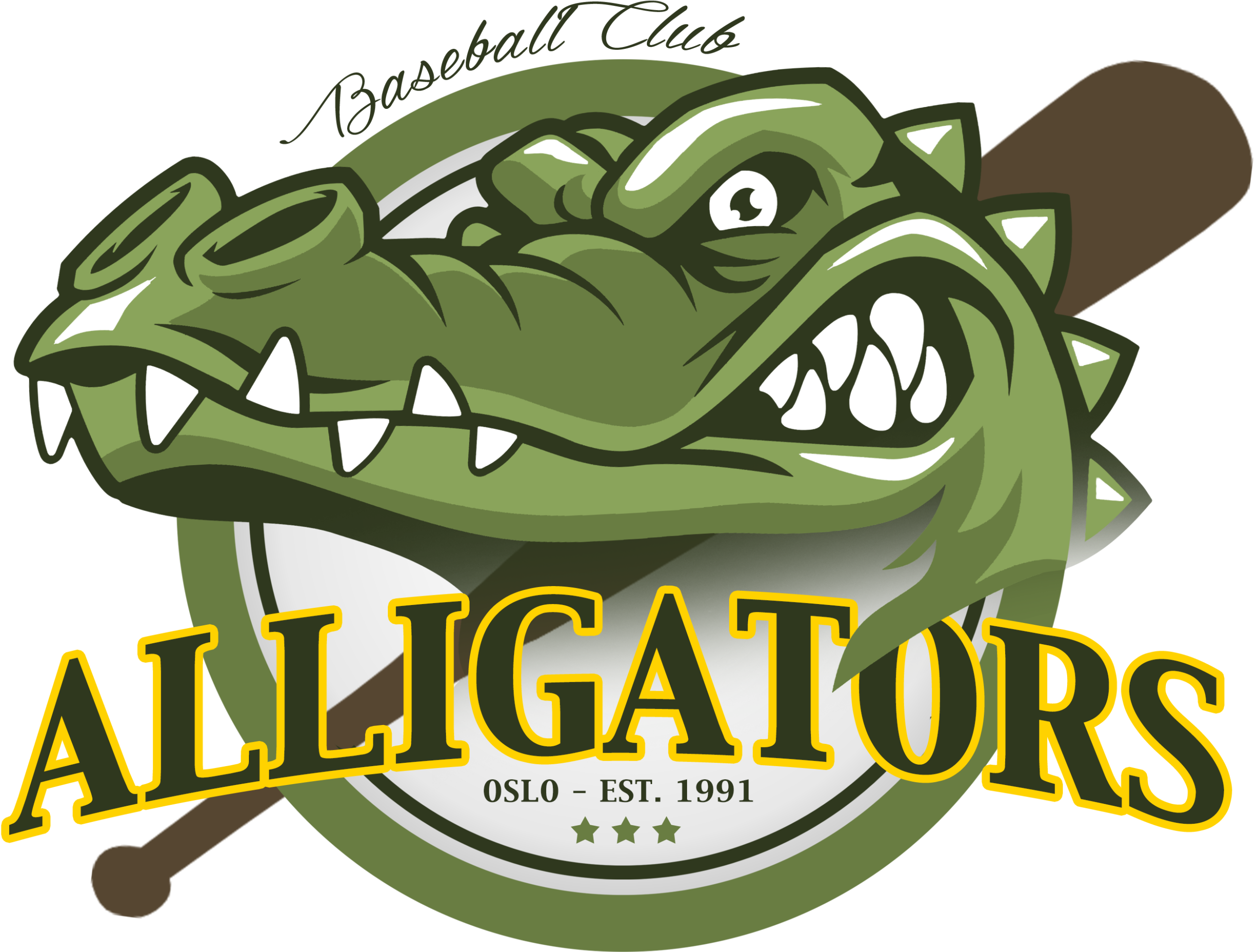 Oslo Alligators - Turbo Crocodile Swim Cap (2800x2800)