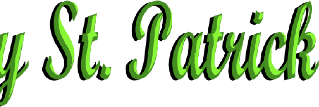 Happy St Patricks Day Clipart (1024x1024)