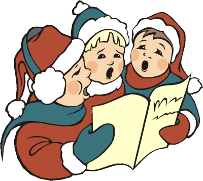 3 Nephi - Carol Service Clip Art (400x358)