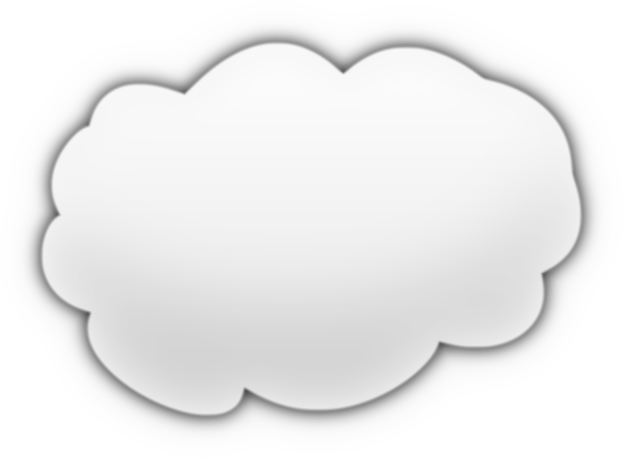 Cloud Cartoon - Cartoon Cloud Transparent Background (2000x1471)