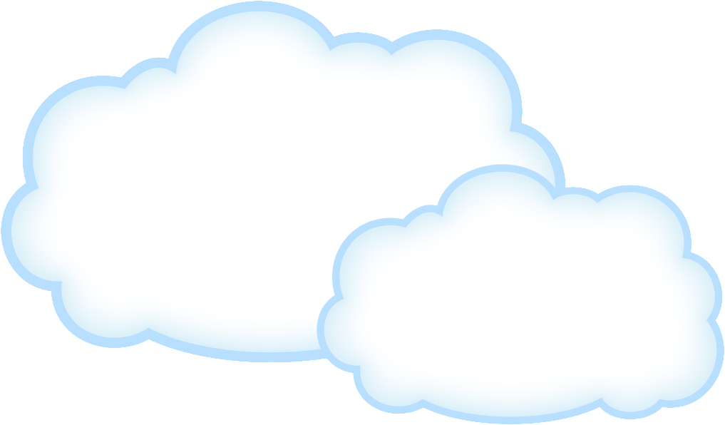 Cloud Clipart Transparent Background - Cartoon Cloud Transparent Background (1024x606)