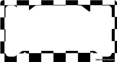 Box Flag Racing Frame Png (500x500)