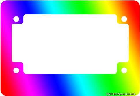 Royalty-free Vehicle License Plates Clip Art - Motorcycle (500x500)