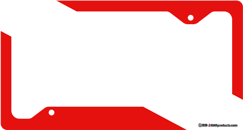 Diver Flag License Plate Frame - Diver Down Flag (500x500)