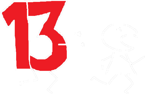 Unlucky Number 13 Number Plates - 13 Number Png (600x300)