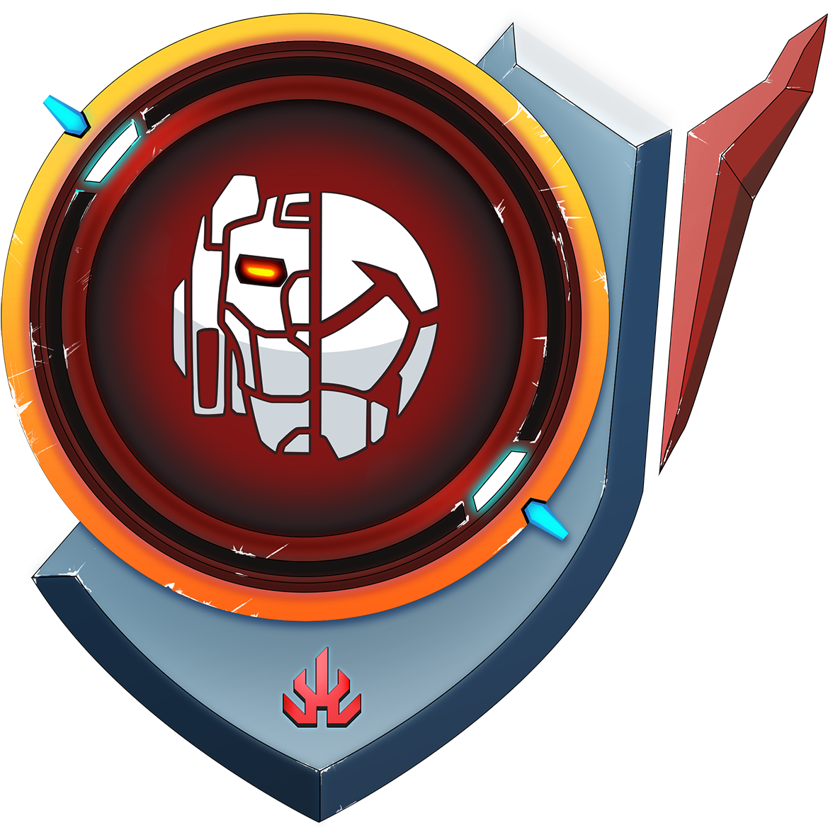 Red Lion Badge - Voltron Legendary Defender Green Lion Symbol (1200x1200)