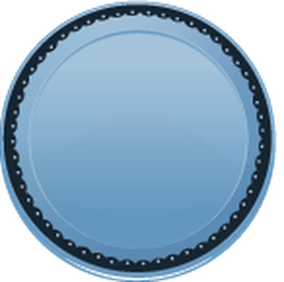 Colourful Plates - 4 - Clipart - Eggs And Sausage Clipart (401x399)