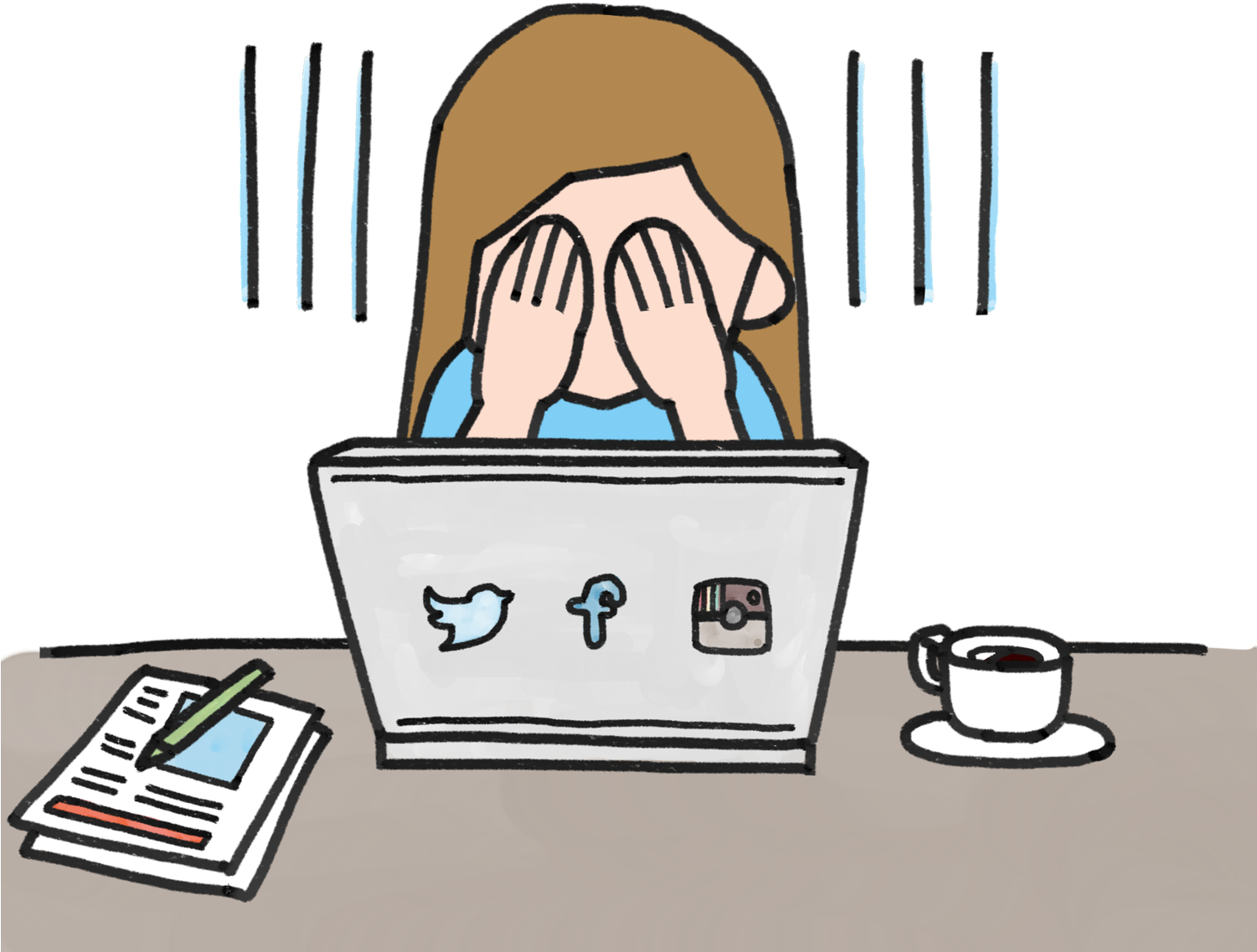 If You're A Business Owner With An Online Presence - Cyber Bullying Clipart Png (1500x1166)