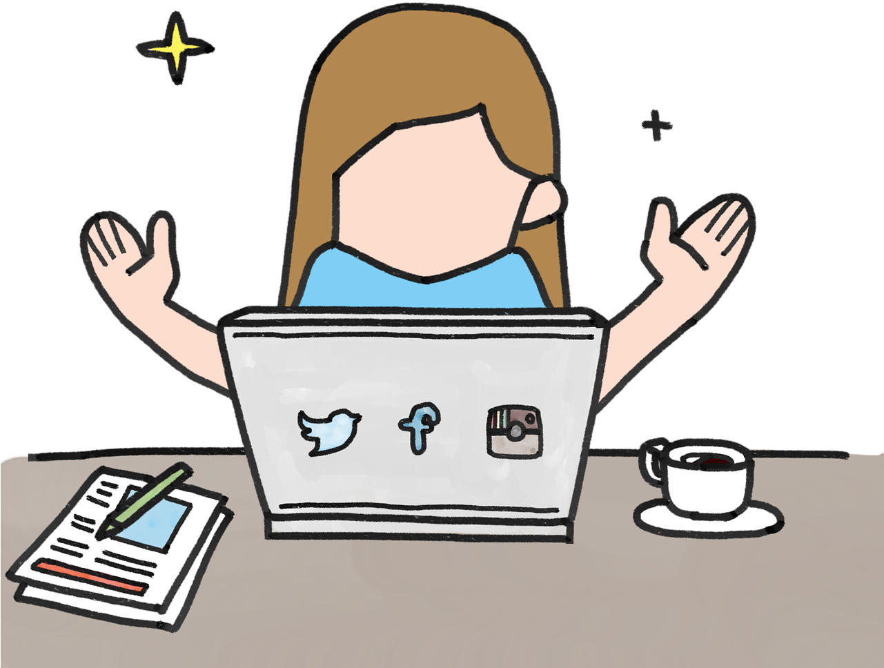 Social Media Skills - Social Media Gif Png (1280x995)