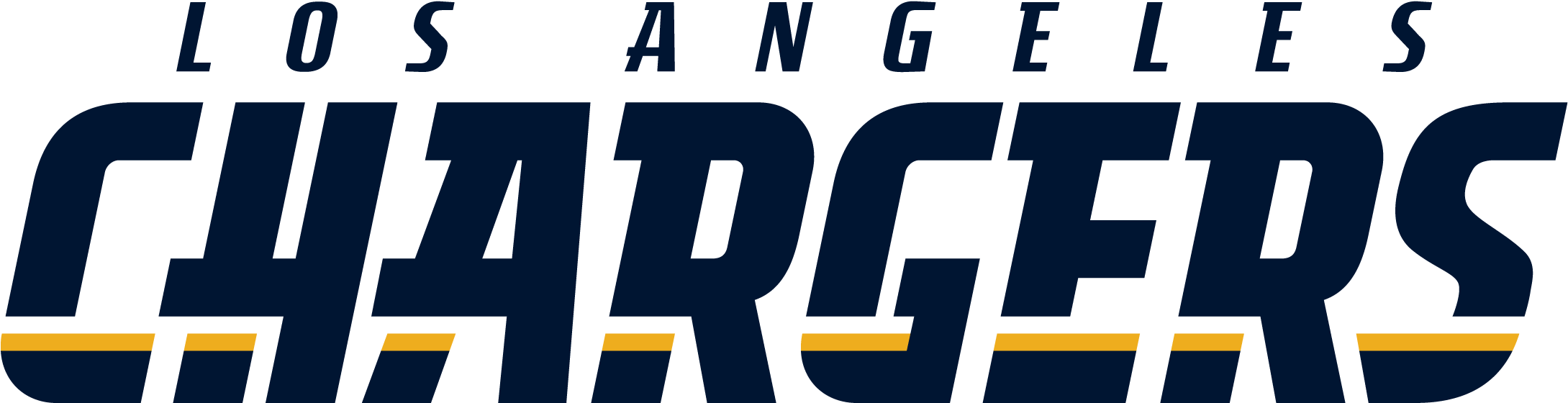 Los Angeles Chargers Logo Font - Los Angeles Chargers Logo (2400x800)