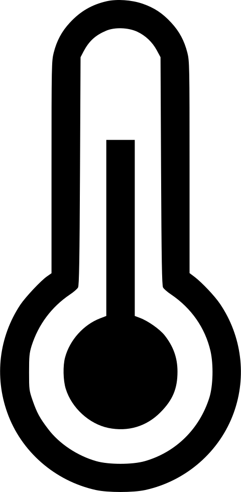 Thermometer Temperature Medicine Illness Weather Comments - Circle (480x980)