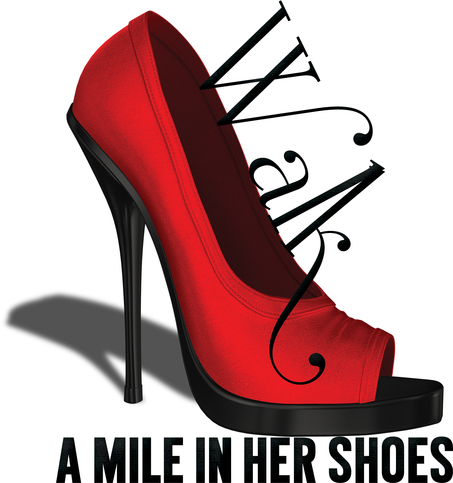 8th Annual Walk A Mile In Her Shoes - Basic Pump (1528x1627)