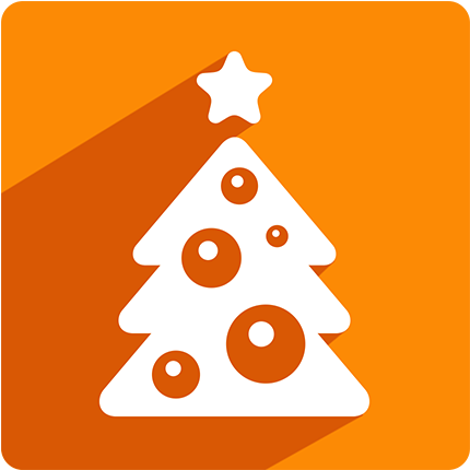 Pixel - Christmas Tree Icon (512x512)