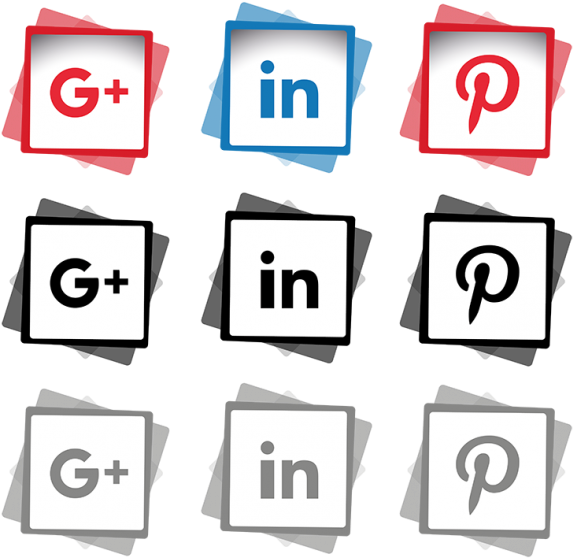 Social Media Icons Set, Social, Media, Icon Png And - Social Media Icon White Png (640x640)
