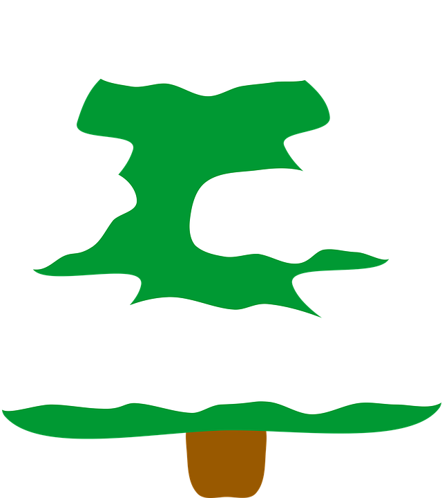 Christmas Lights Graphics 28, - ต้นไม้ หิมะ Png (640x720)