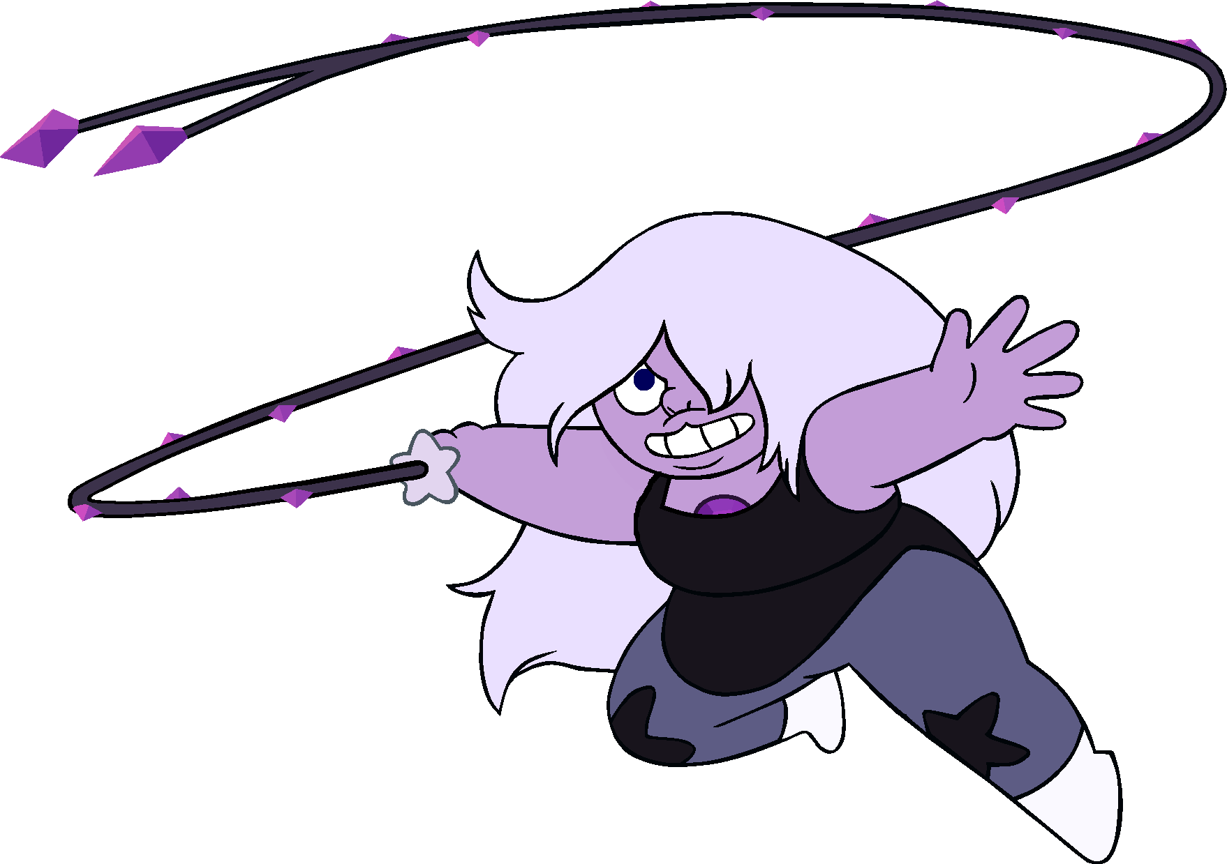 Amethyst Yep - Amethyst Steven Universe No Background (1758x1239)