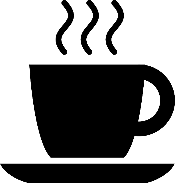 Cup, Drink, Tea, Coffee, Hot, Beverage, Steam - Coffee Cup Icon (614x640)