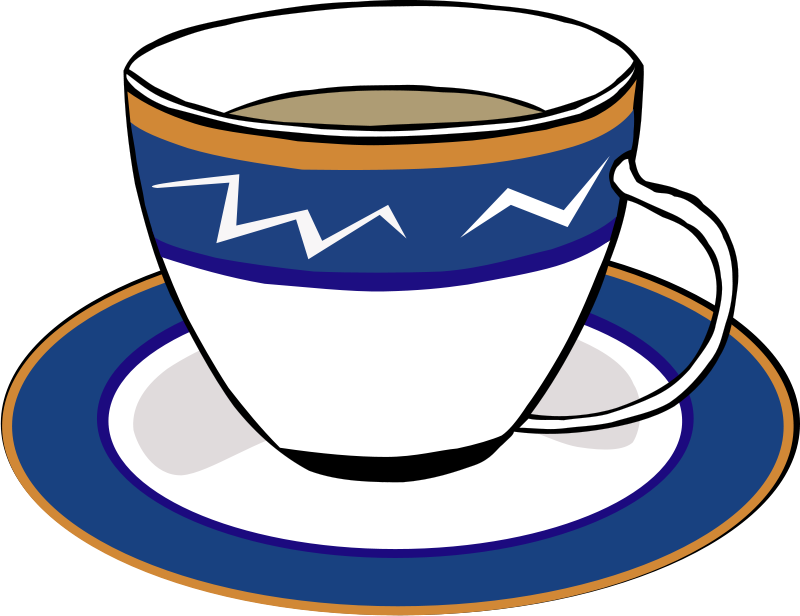 Tea Clipart - Cup Clipart (800x616)