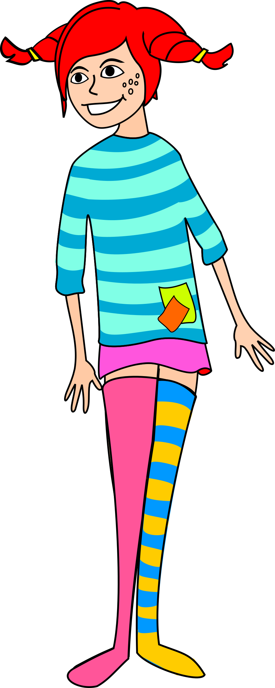 Posts - Pippi Longstocking Cartoon Character (961x2400)