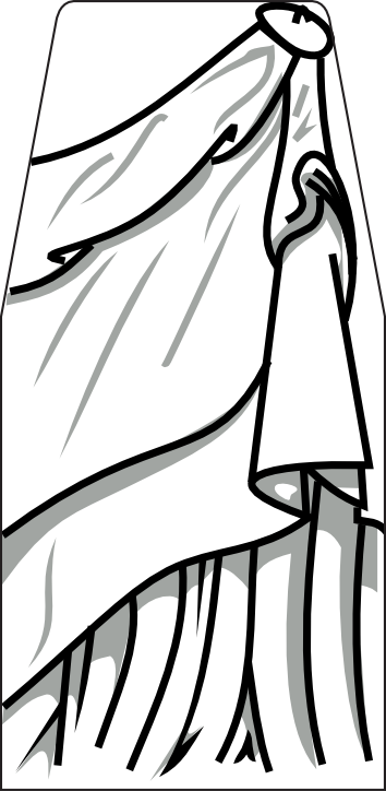 Toga - - Lego Toga Decal (354x724)