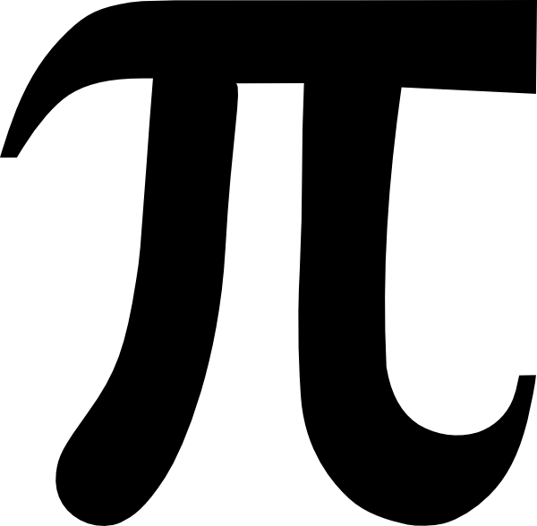 20 - Pi Symbol Clip Art (600x588)