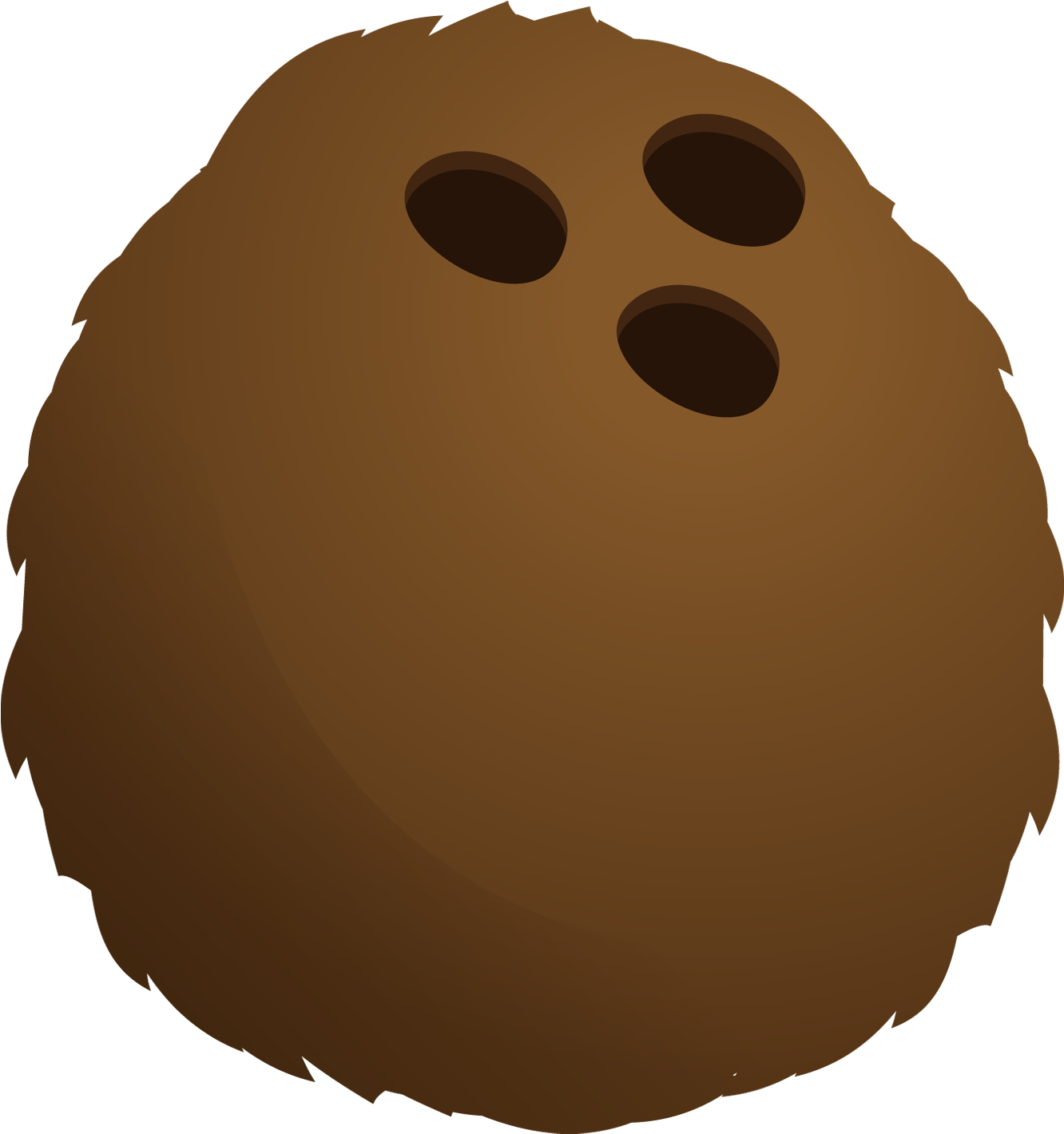 Explore A Real Coconut With Your Students - Chicka Chicka Boom Boom Coconut (1355x1443)