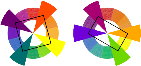 Four-hue Schemes Provide Considerable Colour Choice - Graphic Design (500x256)