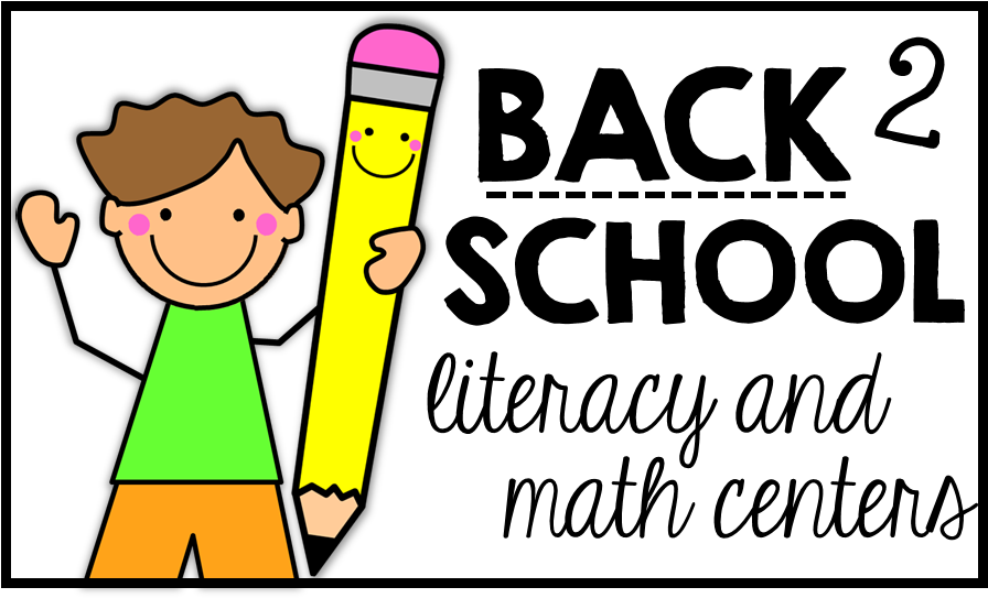 Back To School Literacy And Math Centers {freebies - Literacy (951x619)