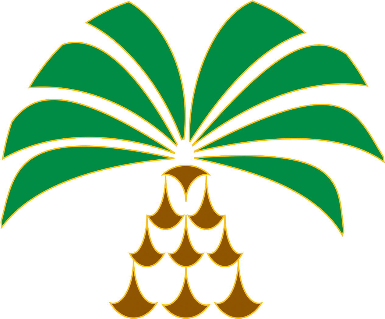 Pohon Sawit Logo 2 By David - Design (1298x1080)