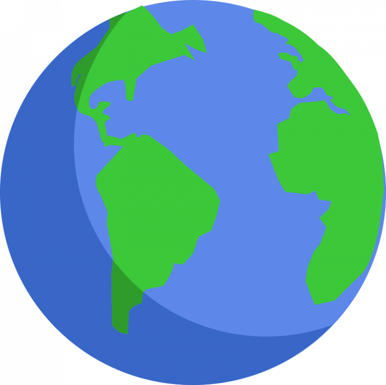 World Globe Clipart Free To Use Public Domain Earth - Earth Clip Art (768x767)