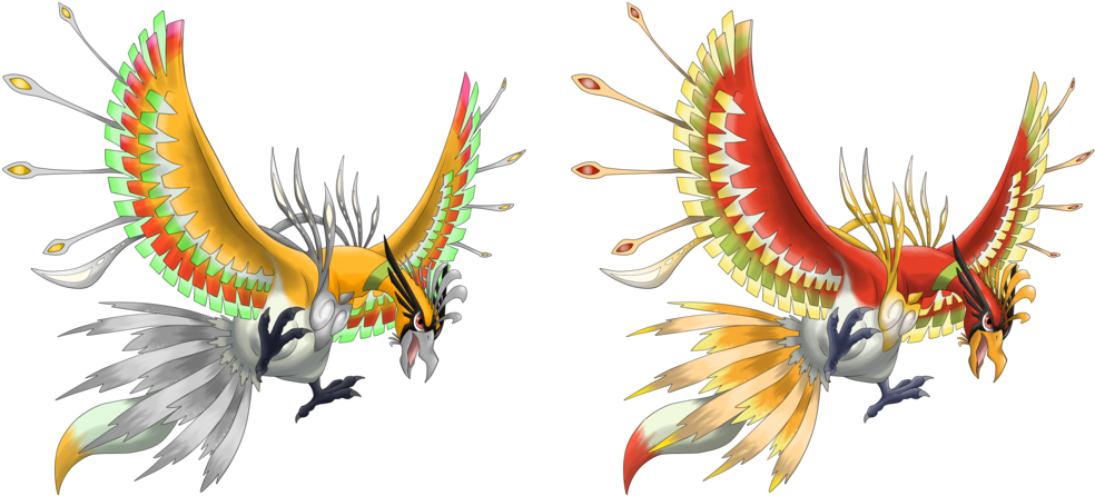 Mega Ho-oh By Fayelenefyre - Ho-oh (1024x453)