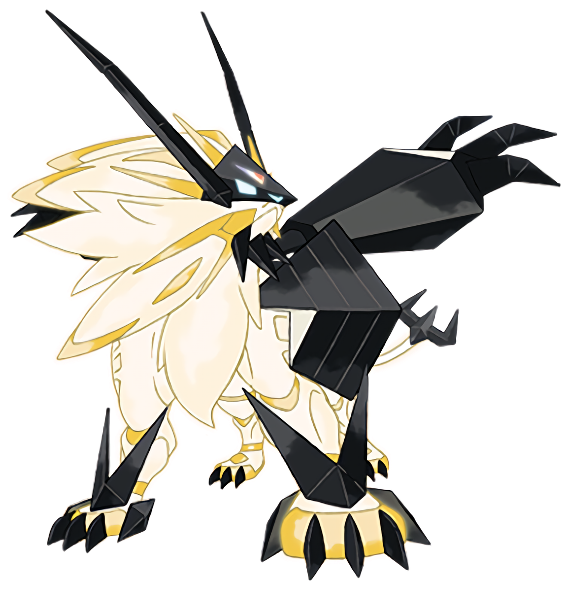 Pokemon Ultra Sun & Moon Artwork - Pokemon Ultra Sun And Moon Solgaleo (1200x1200)